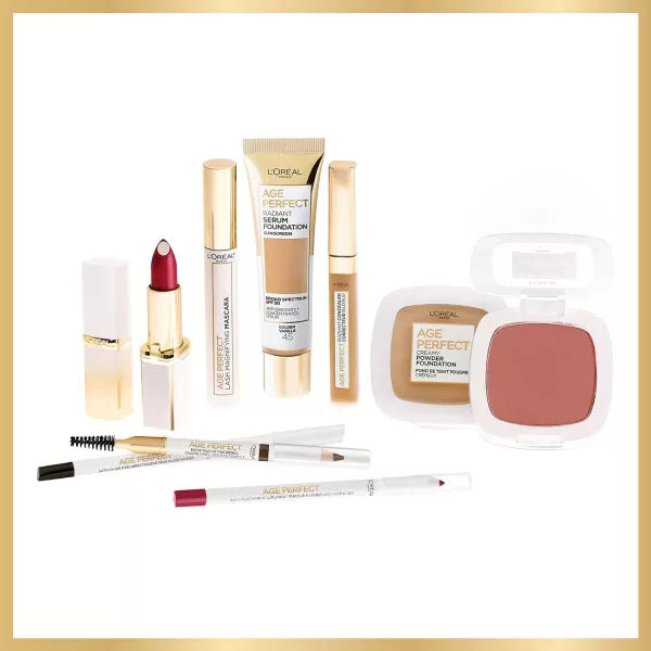 L’Oréal Paris Age Perfect Satin Lipstick with Precious Oils, 208 Subtle Primrose, 0.13 Ounce