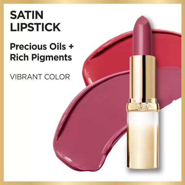 L’Oréal Paris Age Perfect Satin Lipstick with Precious Oils, 208 Subtle Primrose, 0.13 Ounce