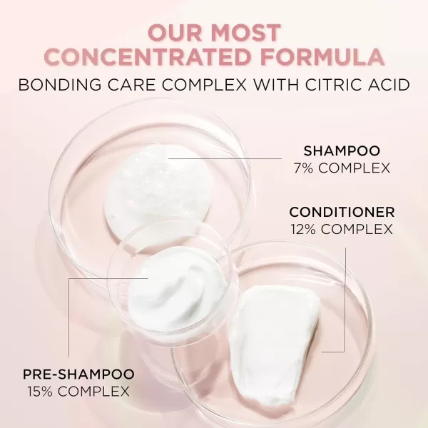 L'Oreal Paris Bonding Conditioner for Color Treated Hair, Strengthen and Repairs Weak Hair Bonds, Sulfate Free &amp; Vegan Hair Care, EverPure, 6.8 Fl Oz