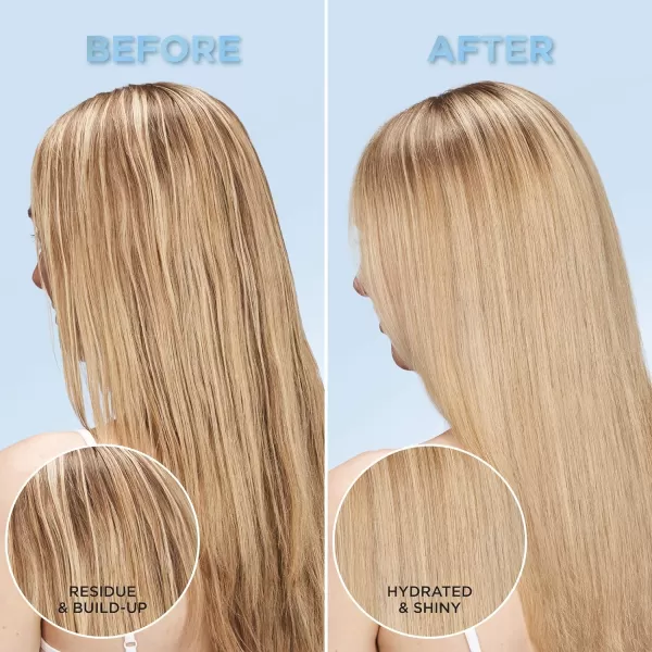 L'Oreal Paris Clarify Sulfate Free Shampoo with Antioxidants, Clarifying Shampoo for Hard Water Exposure and Styling Build-up, EverPure, 6.8 Fl Oz)