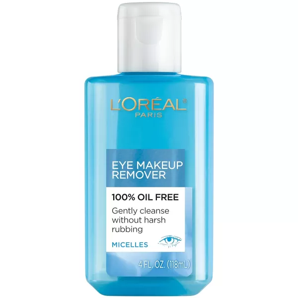 L'Oreal Paris Clean Artiste Oil Free Eye Makeup Remover, 2 Count