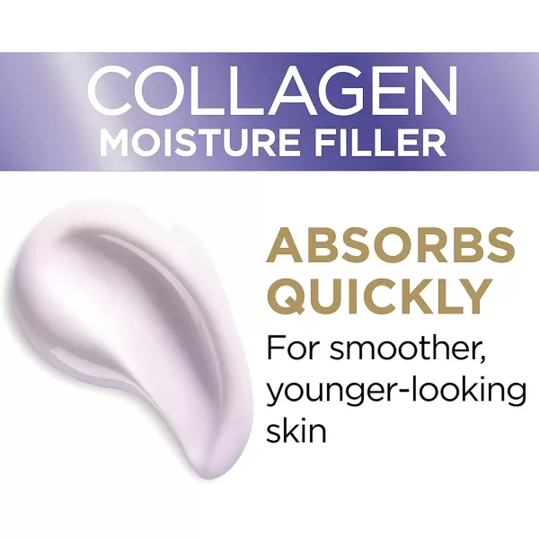 L'Oreal Paris Collagen Face Moisturizer Day and Night Cream, 1.7 oz + Dermo-Expertise Eye Defense Eye Cream, 0.5 oz