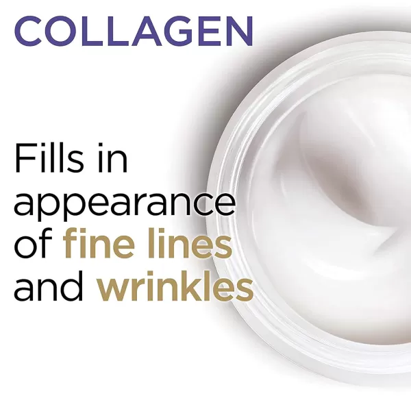 L'Oreal Paris Collagen Face Moisturizer Day and Night Cream, 1.7 oz + Dermo-Expertise Eye Defense Eye Cream, 0.5 oz