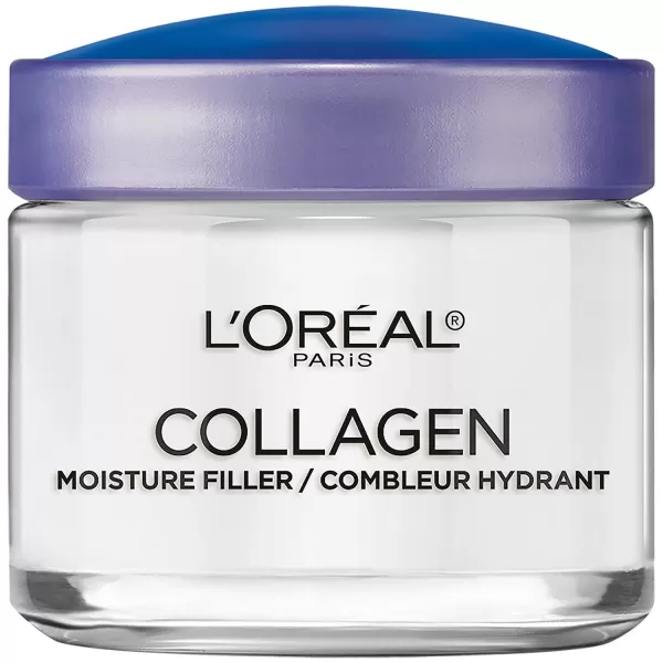 L'Oreal Paris Collagen Face Moisturizer Day and Night Cream, 1.7 oz + Dermo-Expertise Eye Defense Eye Cream, 0.5 oz