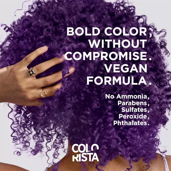 L'Oreal Paris Colorista Semi Permanent Hair Color for Brunettes, Color Depositing Hair Mask Formula, Maroon