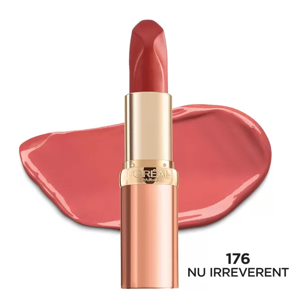 L'Oreal Paris Colour Riche Les Nus Lipstick, Nu Confident, 0.13 Oz.