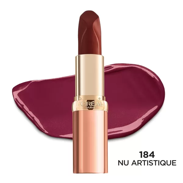 L'Oreal Paris Colour Riche Les Nus Lipstick, Nu Confident, 0.13 Oz.