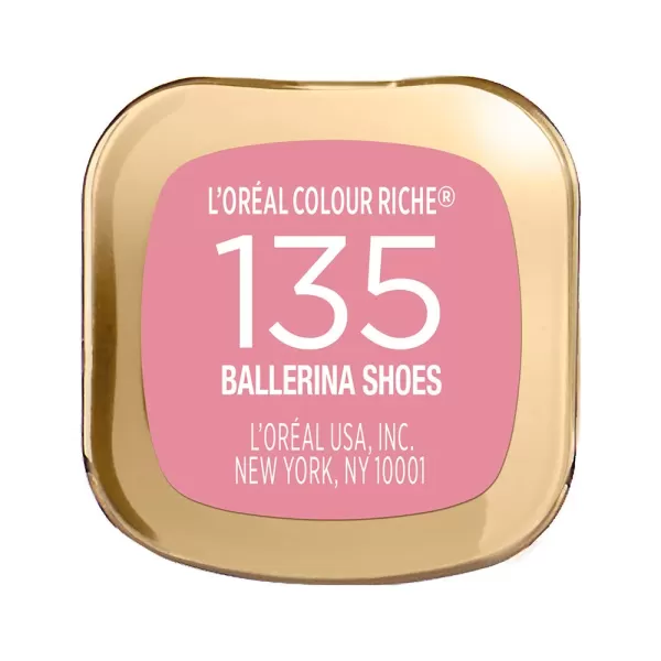 L’Oréal Paris Colour Riche Satin Lipstick for Moisturized Lips,Lip Makeup with Argan Oil and Vitamin E,Worth It,0.13 Oz