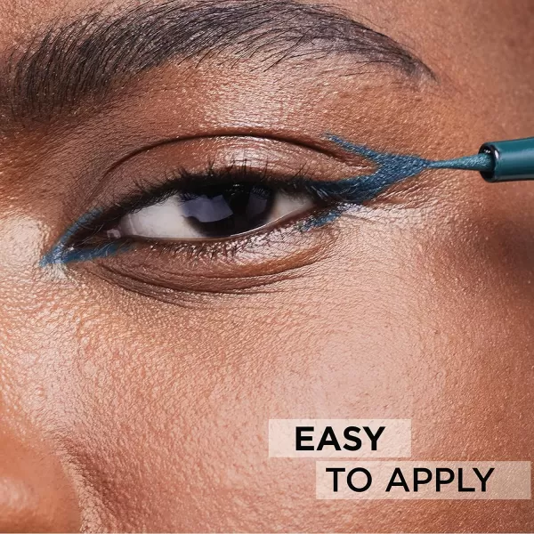 L’Oréal Paris Cosmetics Paris Makeup Infallible Grip Precision Felt Eyeliner, Smudge Resistant, Long Lasting Waterproof Eyeliner, Blue, Blue, 0.03 fl oz