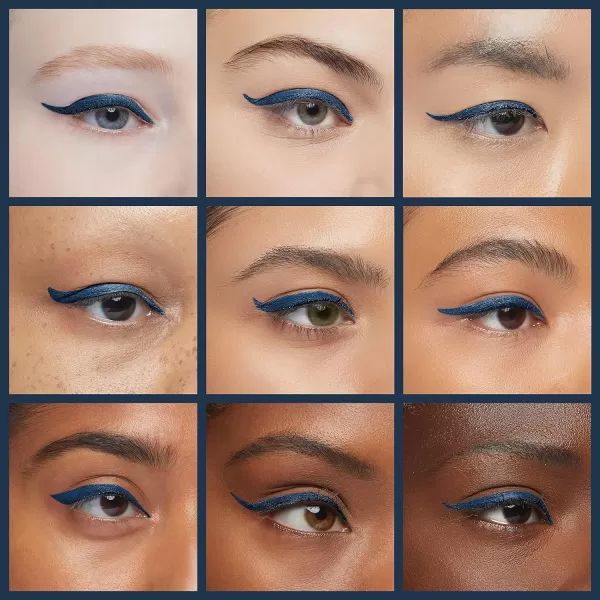 L’Oréal Paris Cosmetics Paris Makeup Infallible Grip Precision Felt Eyeliner, Smudge Resistant, Long Lasting Waterproof Eyeliner, Blue, Blue, 0.03 fl oz