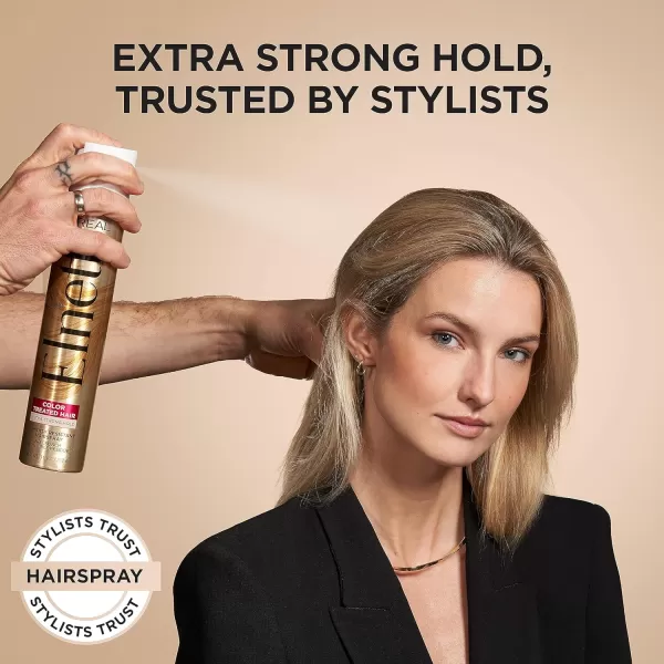L'Oreal Paris Elnett Satin Hairspray Extra Strong Hold Unscented 11 oz; )