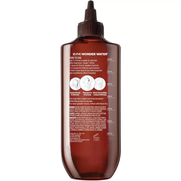 L’Oreal Paris Elvive 8 Second Wonder Water Lamellar, Rinse out Moisturizing Hair Treatment for Silky, Shiny Looking Hair, 6.8 FL; Oz)