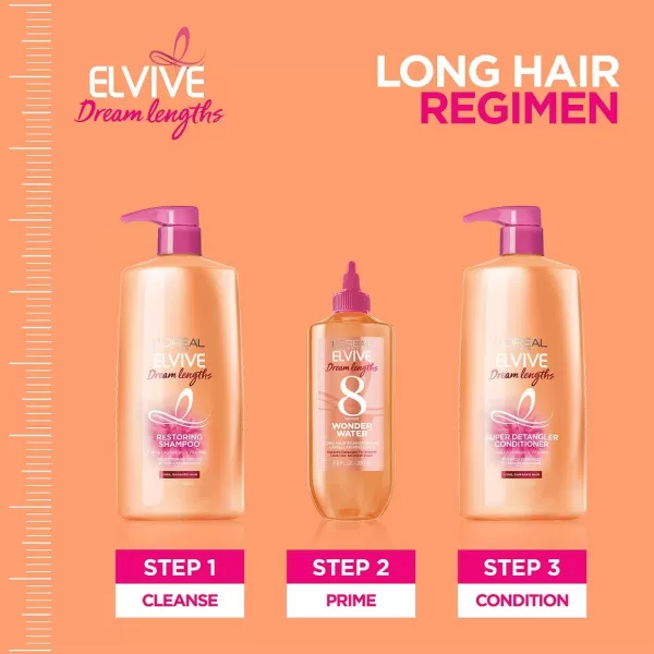 L’Oreal Paris Elvive 8 Second Wonder Water Lamellar, Rinse out Moisturizing Hair Treatment for Silky, Shiny Looking Hair, 6.8 FL; Oz)