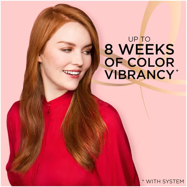 L'Oreal Paris Elvive Color Vibrancy Protecting Shampoo, for Color Treated Hair, Shampoo with Linseed Elixir and Anti-Oxidants, for Anti-Fade, High Shine, and Color Protection, 28 Fl Oz)