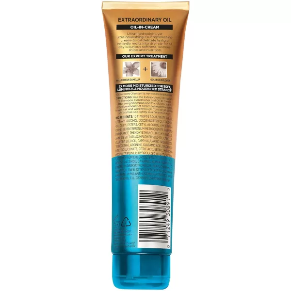 L'Oreal Paris Elvive Extraordinary Oil Transforming Oil-in-Cream, with Coconut Oil, 5.1 fl; oz; 
