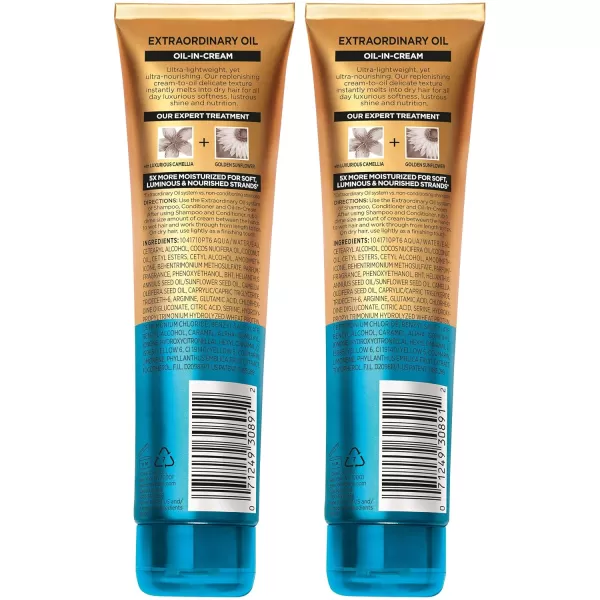 L'Oreal Paris Elvive Extraordinary Oil Transforming Oil-in-Cream, with Coconut Oil, 5.1 fl; oz; 
