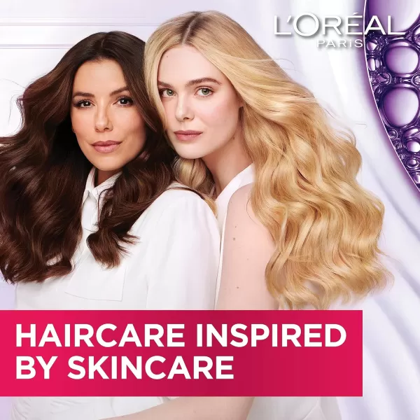 L'Oreal Paris Elvive Hyaluron Plump Hydrating Shampoo &amp; Conditioner for Dehydrated, Dry Hair Infused with Hyaluronic Acid Care Complex, Paraben-Free, 12.6 Fl Oz