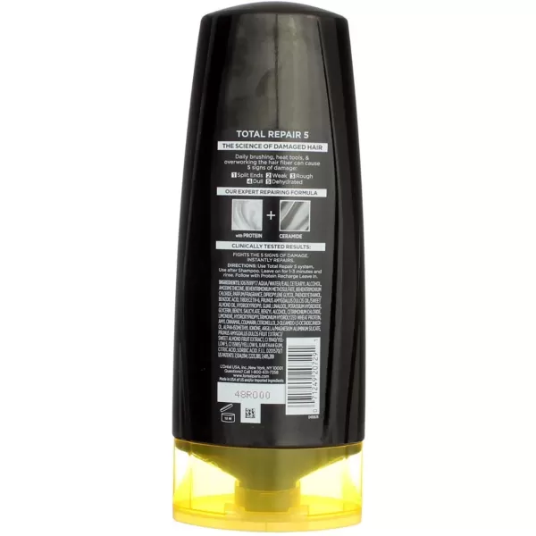L'Oreal Paris Elvive Total Repair 5 Repairing Conditioner for Damaged Hair Conditioner with Protein and Ceramide for Strong Silky Shiny Healthy Renewed Hair 28 Fl Oz)