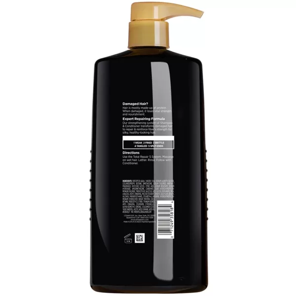 L'Oreal Paris Elvive Total Repair 5 Repairing Shampoo and Conditioner for Damaged Hair, 28 Ounce 