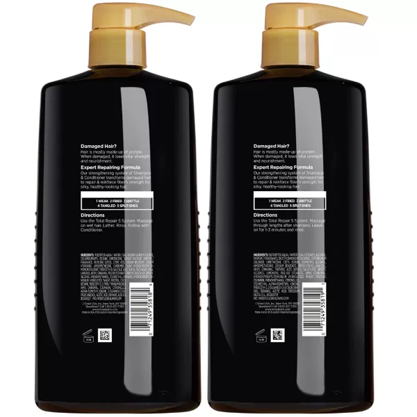 L'Oreal Paris Elvive Total Repair 5 Repairing Shampoo and Conditioner for Damaged Hair, 28 Ounce 