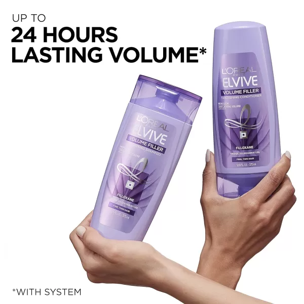 L’Oréal Paris Elvive Volume Filler Thickening Shampoo, 28 fl. oz.)