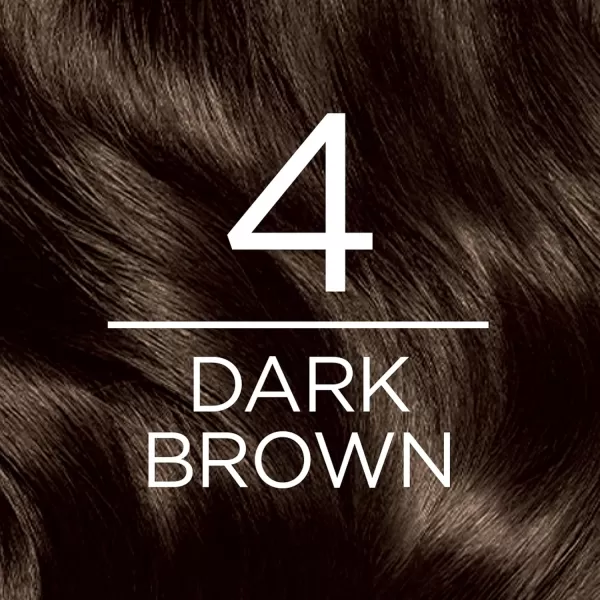 L'Oreal Paris Excellence Creme Permanent Hair Color, 4 Dark Brown, 100 percent Gray Coverage Hair Dye, Pack of 2