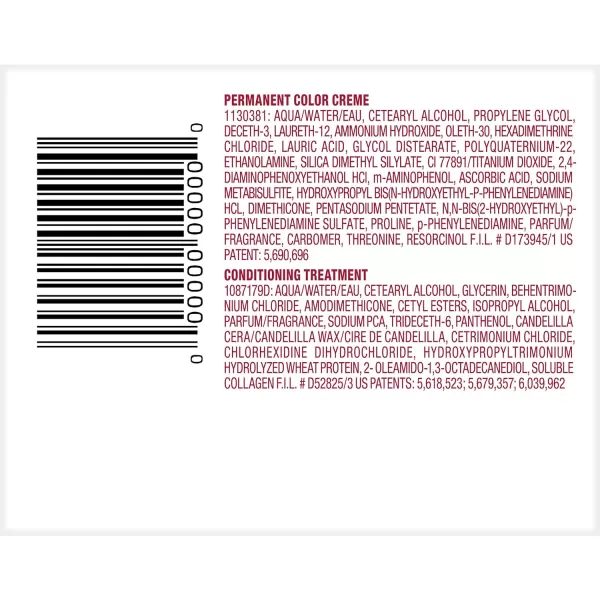 L'Oreal Paris Excellence Creme Permanent Hair Color, 4 Dark Brown, 100 percent Gray Coverage Hair Dye, Pack of 2