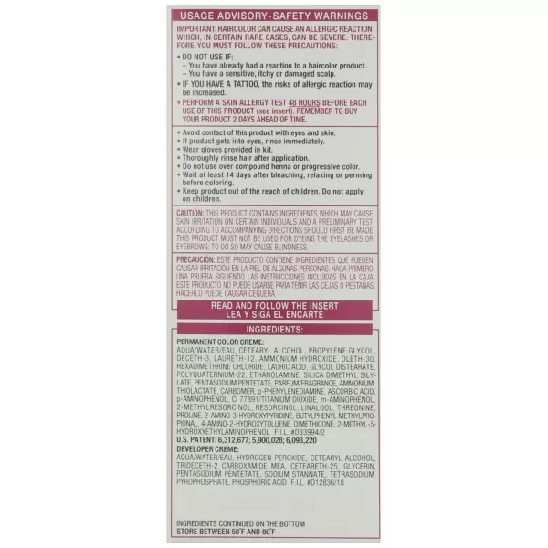 L'Oreal Paris Excellence Creme Permanent Hair Color, 4 Dark Brown, 100 percent Gray Coverage Hair Dye, Pack of 2