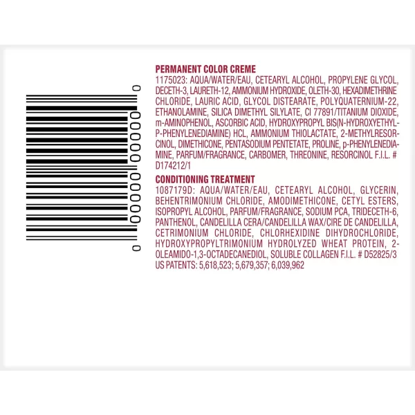 L'Oreal Paris Excellence Creme Permanent Hair Color, 4 Dark Brown, 100 percent Gray Coverage Hair Dye, Pack of 2