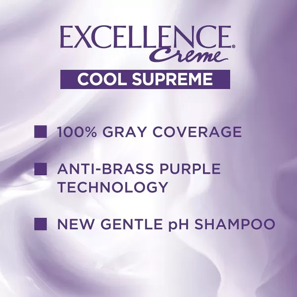 L'Oreal Paris Excellence Creme Permanent Hair Color, 8 Medium Blonde, 100 percent Gray Coverage Hair Dye, Pack of 2