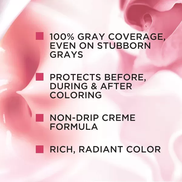 L'Oreal Paris Excellence Creme Permanent Hair Color, 8 Medium Blonde, 100 percent Gray Coverage Hair Dye, Pack of 2