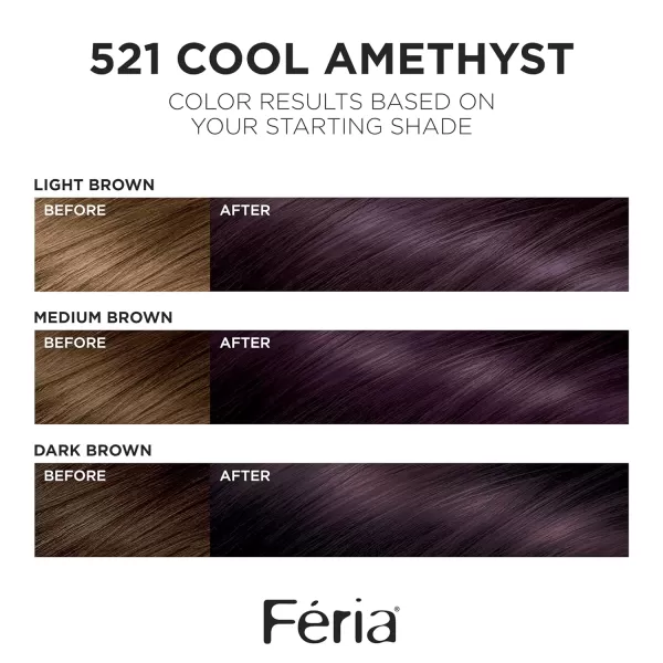 L'Oreal Paris Feria Multi-Faceted Shimmering Permanent Hair Color, 20 Black Leather , Pack of 1, Hair Dye