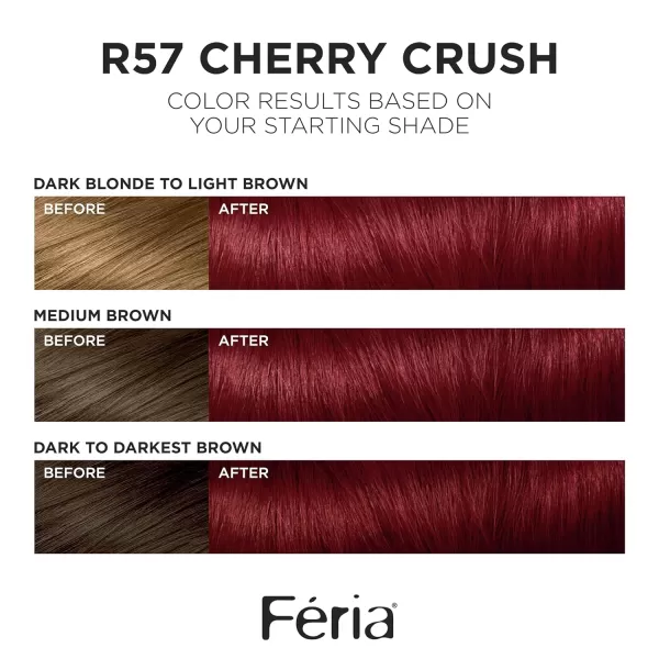 L'Oreal Paris Feria Multi-Faceted Shimmering Permanent Hair Color Hair Dye, V38 Violet Noir )