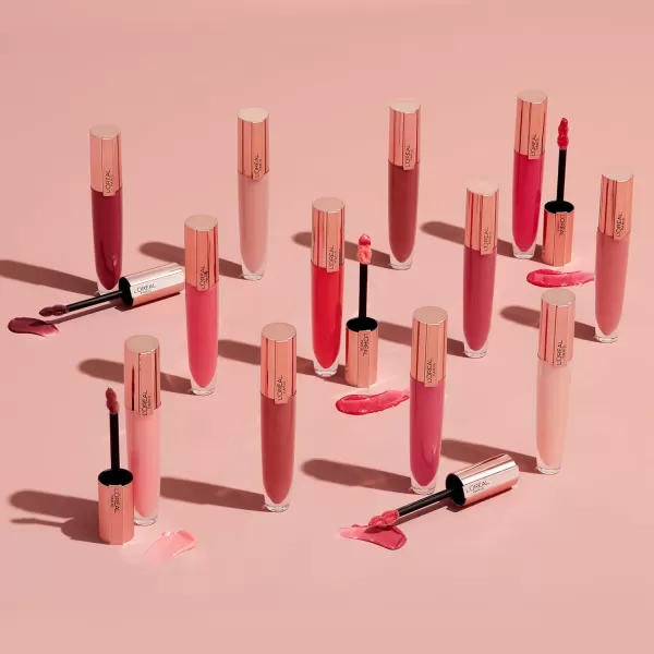 L'Oreal Paris Glow Paradise Hydrating Tinted Lip Balm-in-Gloss with Pomegranate Extract &amp; Hyaluronic Acid, Ultra-Gentle, Non-Sticky Formula, Feathery Fleur, 0.23 Fl Oz