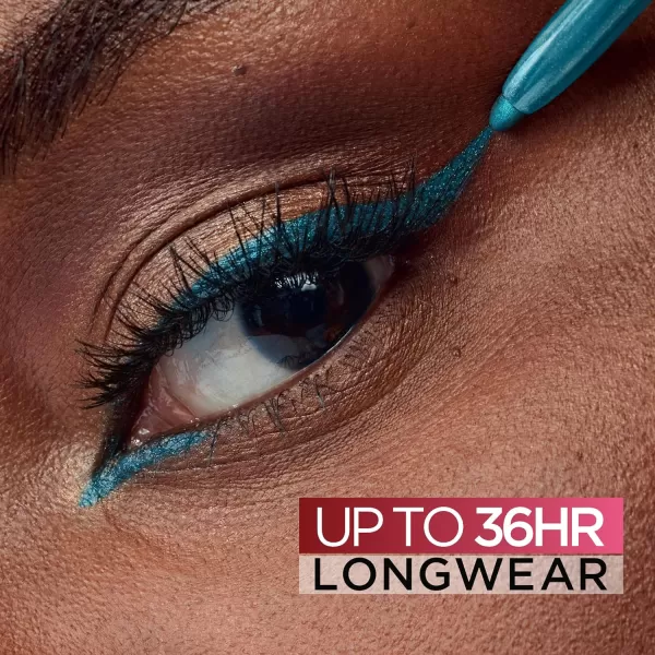 L'Oreal Paris Infallible Grip Mechanical Gel Eyeliner Pencil, Smudge-Resistant, Waterproof Eye Makeup with Up to 36HR Wear, Polar White, 0.01 Oz