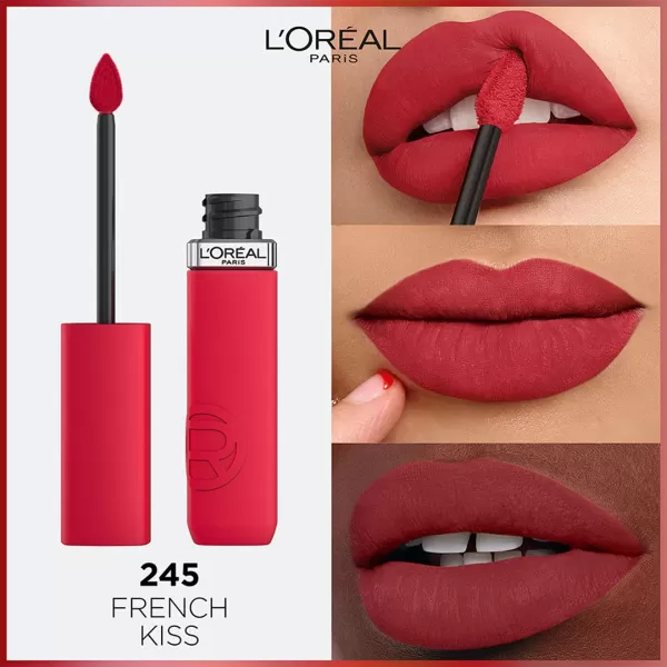 L'Oreal Paris Infallible Matte Resistance Liquid Lipstick, up to 16 Hour Wear, Road Tripping 240, 0.17 Fl Oz