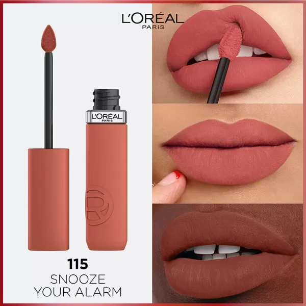 L'Oreal Paris Infallible Matte Resistance Liquid Lipstick, up to 16 Hour Wear, Road Tripping 240, 0.17 Fl Oz