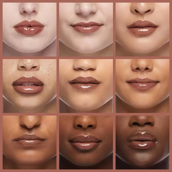 L'Oreal Paris Infallible Pro Gloss Plump Lip Gloss with Hyaluronic Acid, Long Lasting Plumping Shine, Lips Look Instantly Fuller and More Plump, Nude Twinkle, 0.21 fl. oz.