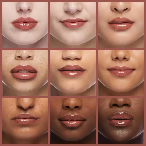 L'Oreal Paris Infallible Pro Gloss Plump Lip Gloss with Hyaluronic Acid, Long Lasting Plumping Shine, Lips Look Instantly Fuller and More Plump, Nude Twinkle, 0.21 fl. oz.