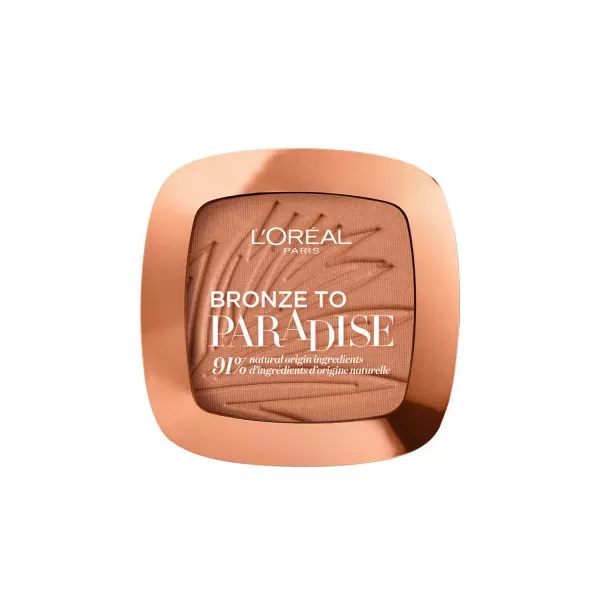 L'Oreal Paris Infallible Up to 24H Fresh Wear Soft Matte Longwear Bronzer. Waterproof, heatproof, Transfer, humidity and sweatproof, Light Medium, 0.31 oz