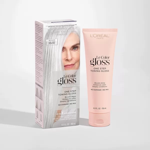 L'Oreal Paris Le Color One Step Toning Hair Gloss, Copper, 4 Ounce