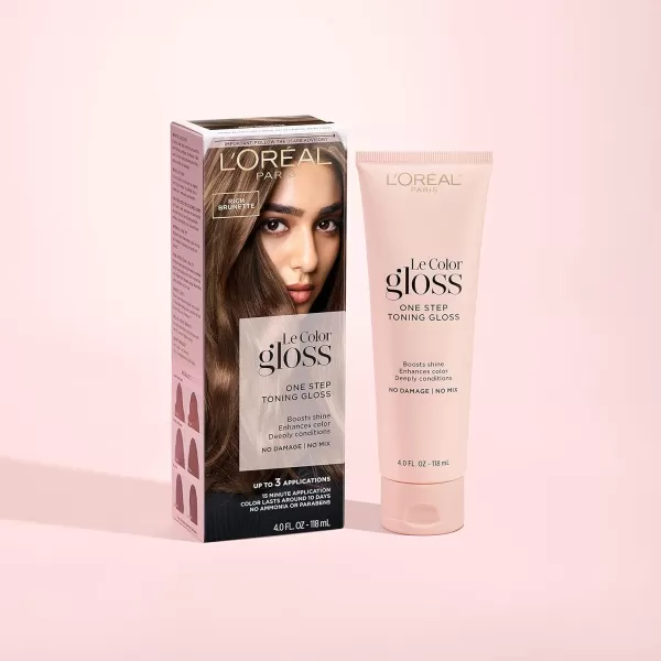 L'Oreal Paris Le Color One Step Toning Hair Gloss, Copper, 4 Ounce