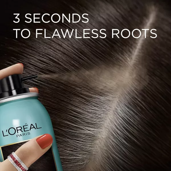 L'Oreal Paris Magic Root Cover Up Gray Concealer Spray Light Brown 2 oz.