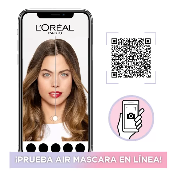 L'Oreal Paris Makeup Air Volume Mega Mascara, Lightweight &amp; Long-lasting Volumizing Mascara for Voluminous Eyelashes, Washable Blackest Black, 0.3 Fl Oz
