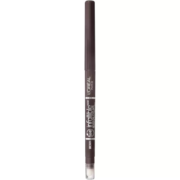 L'Oreal Paris Makeup Infallible Never Fail Original Mechanical Pencil Eyeliner with Built in Sharpener, Slate, 0.008 oz.