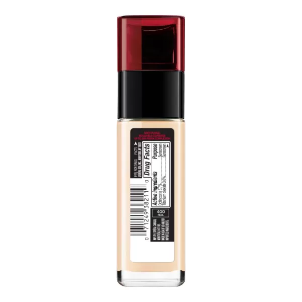 L'Oreal Paris Makeup Infallible Up to 24 Hour Fresh Wear Lightweight Foundation, Hazelnut, 1 Fl Oz.