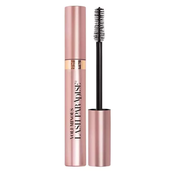 L'Oreal Paris Makeup Lash Paradise Mascara, Voluptuous Volume, Intense Length, Feathery Soft Full Lashes, No Flaking, No Smudging, No Clumping, Black, 0.25 Fl Oz 