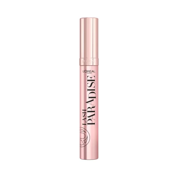L'Oreal Paris Makeup Lash Paradise Mascara, Voluptuous Volume, Intense Length, Feathery Soft Full Lashes, No Flaking, No Smudging, No Clumping, Black, 0.25 Fl Oz 