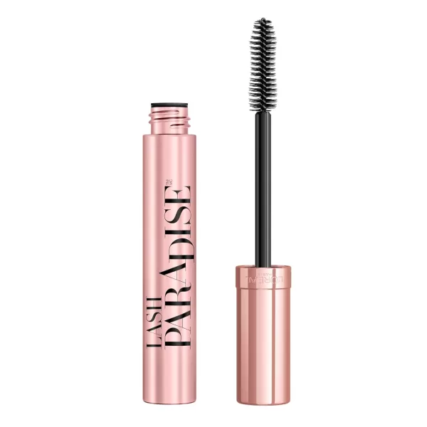 L'Oreal Paris Makeup Lash Paradise Mascara, Voluptuous Volume, Intense Length, Feathery Soft Full Lashes, No Flaking, No Smudging, No Clumping, Black, 0.25 Fl Oz 
