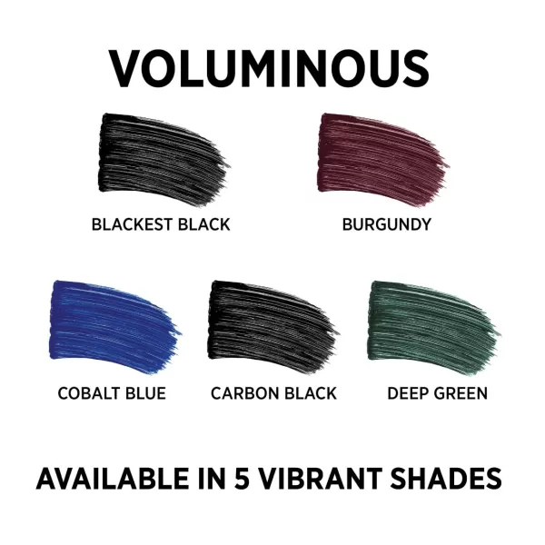 L’Oreal Paris Makeup Voluminous Original Volume Building Mascara, Carbon Black, 0.26 Fl Oz